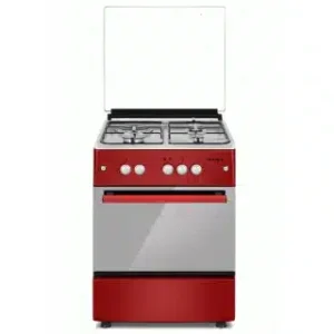 maxi cooker Maxi 60*60 (3+1) Gas cooker INOX RED | MAXI 6060 M4 Red